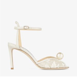 Jimmy Choo Sacora 85 Bridal Collection size 6.5